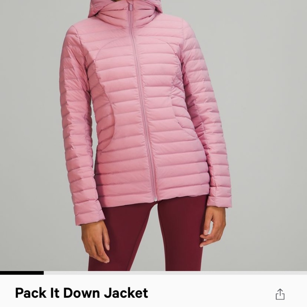 Looking to *buy* Lululemon pack it down